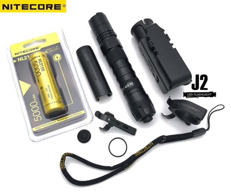 otal package of Nitecore New P12 Tactical LED Flashlight