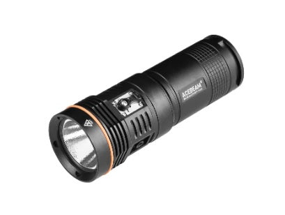 Acebeam D46 Dive light - 5200 lumens with 4 x Eagtac 18650 3400 mAh batteries