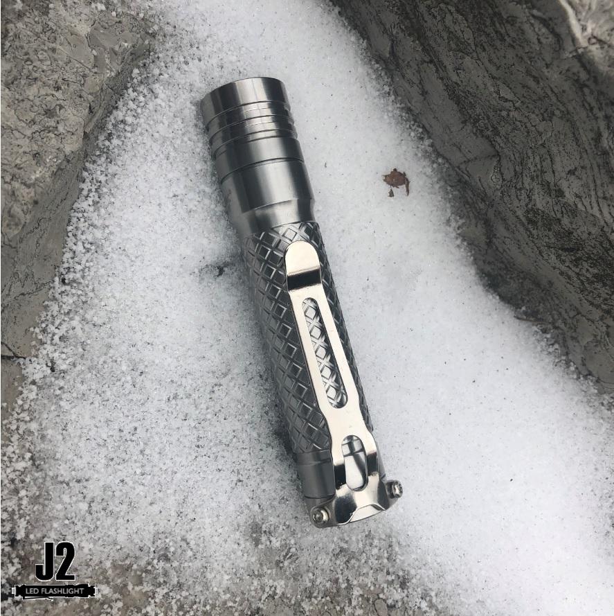 EagTac D3A Clicky Ti XM-L2 U4 or SST20 CRI95 LED pocket flashlight