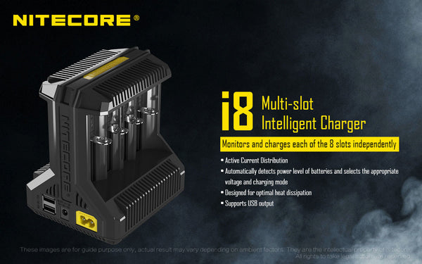 Nitecore i8 Multi Slot Intelligent Charger