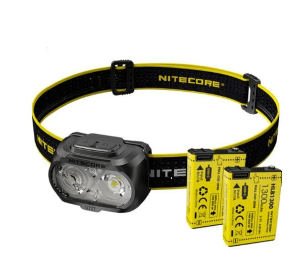Nitecore UT27 Pro Package Ultra Lightweight Dual Beam Fusion Elite Headlamp
