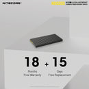 Nitecore GEN2 NB10000 ultralight weight carbon 