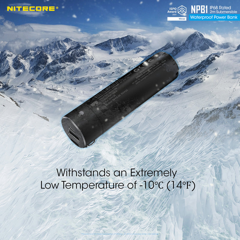NitecorenPB1 can withstands an extremely low temperature.