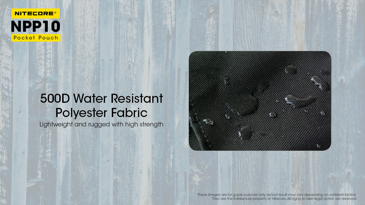 Nitecore NPP10 Pocket Pouch in Camo