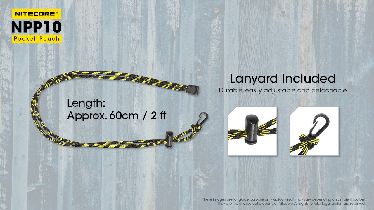 Nitecore NPP10 Pocket Pouch in Camo