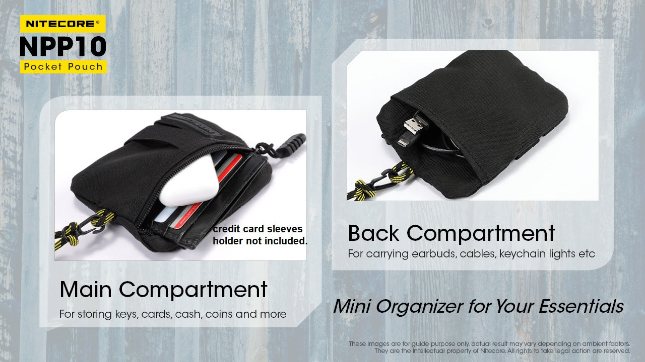 Nitecore NPP10 Pocket Pouch in Camo