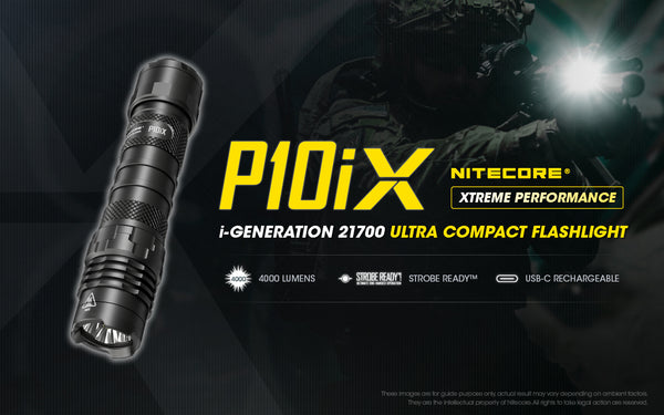 Nitecore P1iX i-Generation 21700 Ultra Compact Flashlight